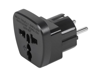 PRZEJŚCIÓWKA ADAPTER WTYCZKA ANGLIA USA NA PL EU