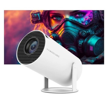 Mini Projector Portable Led Home Cinema Magcubic Android 11.0 8000LM 4K
