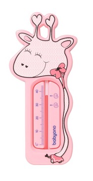 BabyOno TERMOMETR DO KĄPIELI ŻYRAFKA BEZRTĘCIOWY