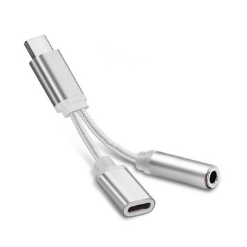 Адаптер 2-в-1, кабель с мини-разъемом USB-C