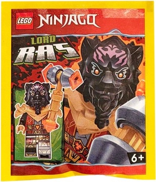 LEGO NINJAGO FIGURKA LORD RAS 892309 71796 71793 71789 71795 SASZETKA