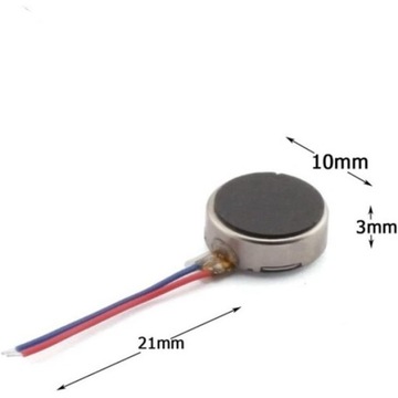 Мини-вибрационный двигатель - 3 В - мотор-редуктор