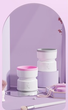 ЭЛЕКТРИЧЕСКАЯ МАШИНА ДЛЯ ОЧИСТКИ КИСТЕЙ ДЛЯ МАКИЯЖА