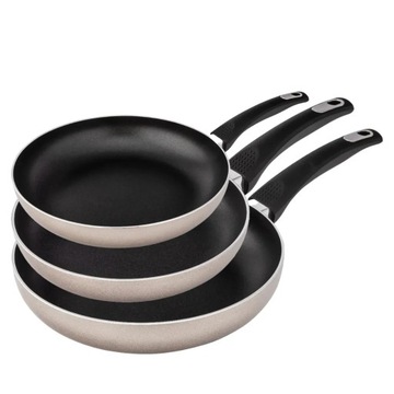 Набор сковород 20/24/28 см. Индукционная сковорода Valdinox Enzo с антипригарным покрытием.