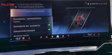 BMW Seria 5 G90-91 2023 BMW Seria 5 M PAKIET PRO GWARANCJA Kamery 360 Zarejestrowany Mozliwa zamia, zdjęcie 18