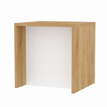 Wyspa kuchenna gotowa wyspa do kuchni 80x80 cm Dąb Złoty