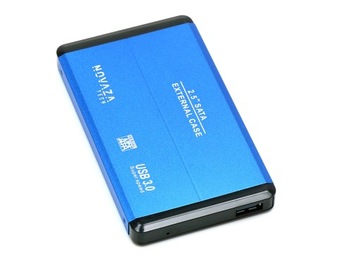КОРПУС ДЛЯ HDD 2.5 SATA USB 3.0 СИНИЙ