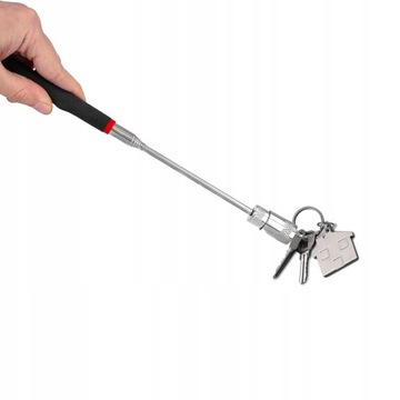 МАГНИТНЫЙ ЗАХВАТ Светодиодный инспекционный телескопический магнит 68 см фонарик