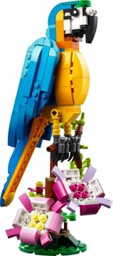 НАБОР «ЭКЗОТИЧЕСКИЙ ПОПУГАЙ» LEGO CREATOR 3В1 31136