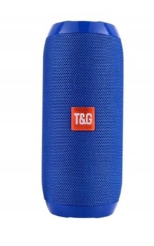 PRZENOŚNY GŁOŚNIK BEZPRZEWODOWY BLUETOOTH TG117 NIEBIESKI