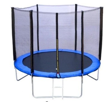 Trampolina z siatką średnica 305cm ogrodowa dla dzieci do 150kg osłona