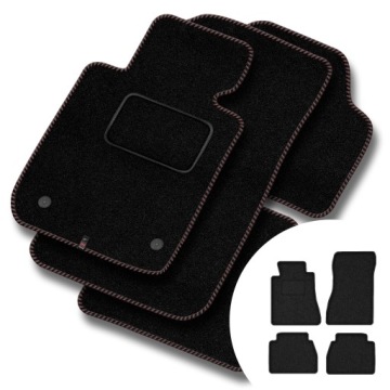 Velurové koberce Streak pro Mercedes-Benz 190 W201 1982-1993