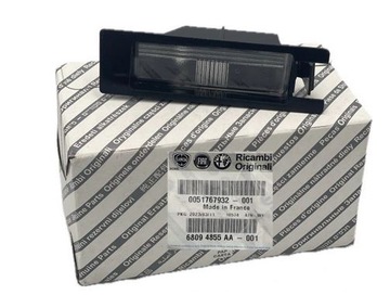 LAMPKA TABLICY REJESTRACYJNEJ PRAWA FIAT GRANDE PUNTO ALFA ROMEO MITO OE