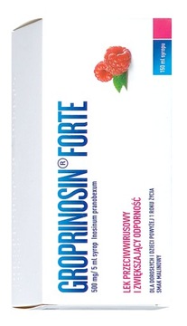 Groprinosin Forte syrop wirusy infekcje | 150 ml