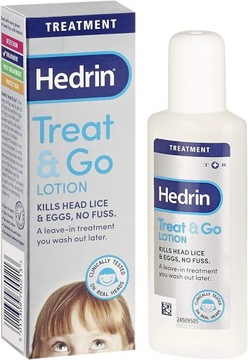 Hedrin Treat & Go Lotion LIKWIDUJE WSZY I GNIDY UK