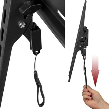 UCHWYT DO TELEWIZORA LCD LED WIESZAK MOCNY 32-85