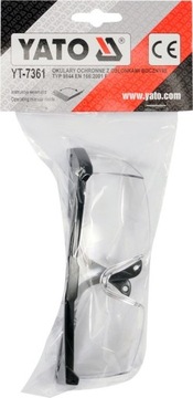 ЗАЩИТНЫЕ ОЧКИ, ANTI-SPLAY, OHS ОЧКИ, YATO