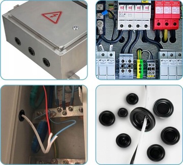 РЕЗИНОВЫЕ ЗАГЛУШКИ ДЛЯ ТЕХНОЛОГИЧЕСКИХ ОТВЕРСТИЙ ЗАГЛУШКИ НАБОР 200 ШТ.