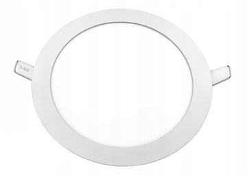 Panel LED podtynkowy okrągły Gerd 12W 4000K