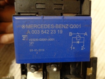 MODUL KLIKA AKUMULÁTORU W246 A2465401350