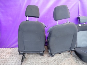 FIAT GRANDE PUNTO 3D HB SEDADLA KOMPLET PŘEDNÍ LEVÝ PRAVÝ POHOVKA ZADNÍ