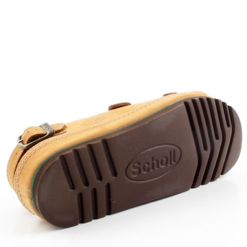 SCHOLL AIR BAG beżowe profilowane sandały 72260/44