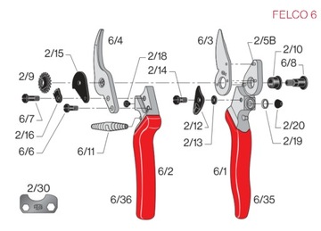 Садовые ножницы FELCO 6