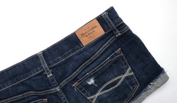 ABERCROMBIE&FITCH JEANSOWE SPODENKI 25 JEANS