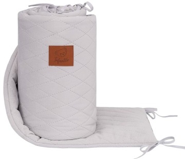 БАРХАТНАЯ ЗАЩИТА INFANTILO 180X30 ДЛЯ ДЕТСКОЙ кроватки