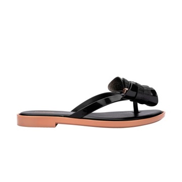 Japonki damskie MELISSA FLIP FLOP SLIM V AD M 35748 AU002 BLACK - 39, Czarn