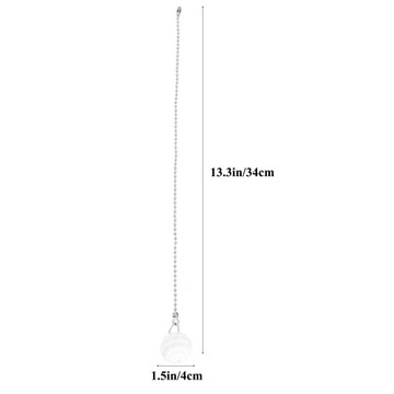 Потолочный вентилятор с цепочкой-молнией Ga-Switch Crystal
