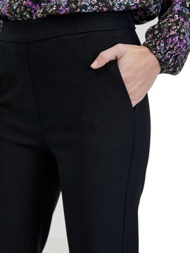 Czarne spodnie damskie ORSAY