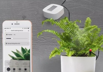 Автоматический поливной насос 2 контура TUYA WiFi