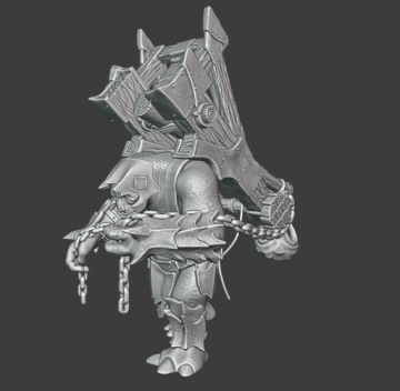 Орк Катапульта Тролль - Миниатюры Medbury