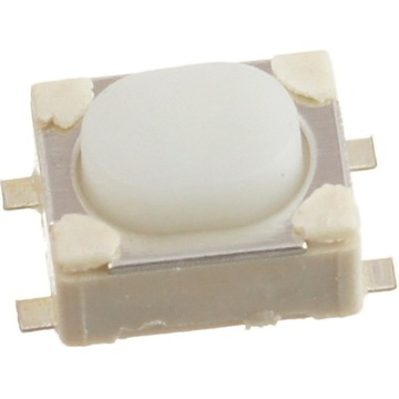 Mikroprzycisk SMD P014 3x4x2.5 biały
