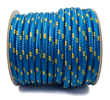 ПОЛИПРОПИЛЕНОВАЯ ПАРУСНАЯ ВЕРЕВКА ПРОЧНАЯ 20 ММ - 50 М ВСЯ КАТУШКА