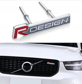 ЛОГОТИП Эмблема Передняя решетка R-DESIGN VOLVO