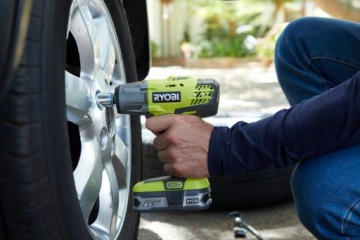 АККУМУЛЯТОРНЫЙ КЛЮЧ RYOBI 18V R18IW3-0 5AH + 3 АЛЮМИНИЕВЫЕ НАКОНЕЧНИКИ