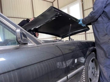 2 Шумоизоляция капота Mercedes 107 SL SLC