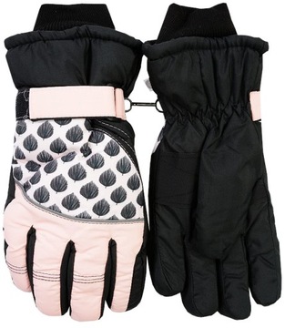 YO RĘKAWICE ZIMOWE ŚNIEG NARTY DAMSKIE 20cm C42K