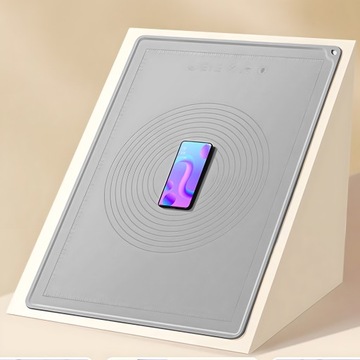 STOLNICA SILIKONOWA MATA DO CIASTA Z WYSOKIM RANTEM ANTYPOŚLIZGOWA 70x50 CM