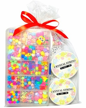 КРЕАТИВНЫЙ НАБОР БУСИН ДЛЯ ИЗГОТОВЛЕНИЯ БРАСЛЕТОВ