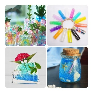 KULKI WODNE ŻELOWE DO KWIATÓW HYDROŻEL 50000SZT. SZTUCZNA ZIEMIA DO 7/8MM