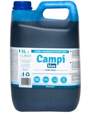 PŁYN DO TOALET TURYSTYCZNYCH CAMPI BLUE 5L JACHT