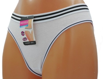 6 ГЛАДКИЕ ЖЕНСКИЕ ТРУСЫ, ХЛОПОК, МУЛЬТИПАК M L