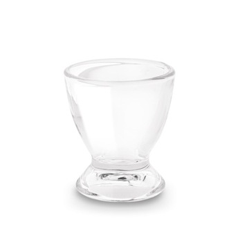 6x EGG CUP стеклянная ЛОЖКА сталь Тадар