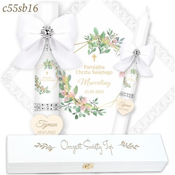 КРЕЩЕНСКАЯ КЕПКА И КРЕЩЕСТВЕННАЯ СВЕЧА СУВЕНИРЫ СВЯТОГО КРЕЩЕНИЯ