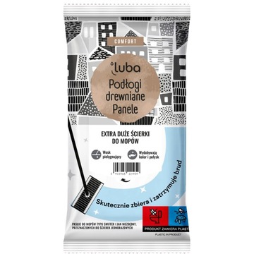 LUBA Comfort extra duże ścierki do podłóg drewnianych