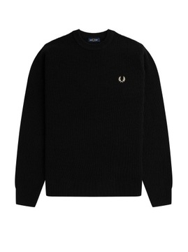 Fred Perry sweter czarny rozmiar L