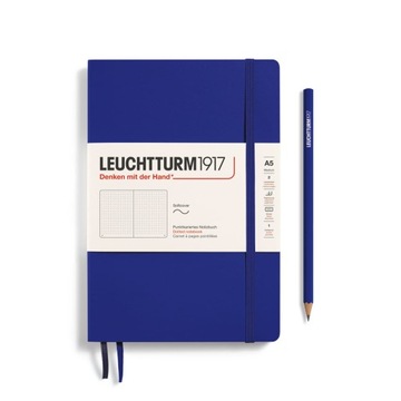 Notatnik Leuchtturm1917 Medium A5, miękka oprawa, kropki, Ink